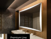 Rectangulaire Illumination LED Miroir Sur Mesure Eclairage Salle De Bain L77 #3