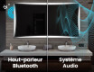 Miroir rectangulaire sur mesure – Illumination LED pour Salle de Bain L77 #5