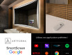 Miroir rectangulaire sur mesure – Illumination LED pour Salle de Bain L77 #4
