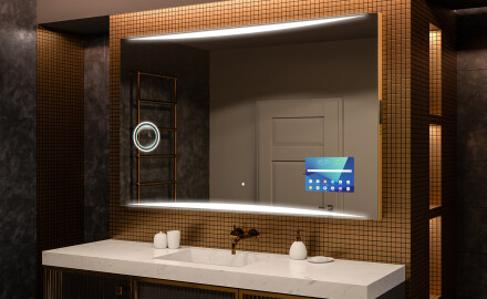 Rectangulaire Illumination LED Miroir Sur Mesure Eclairage Salle De Bain L78