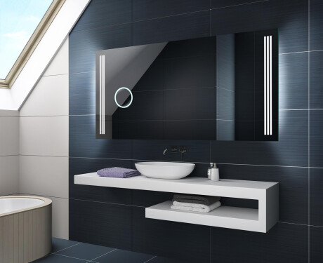 Miroir LED Éclairé Par Batterie L131 #2