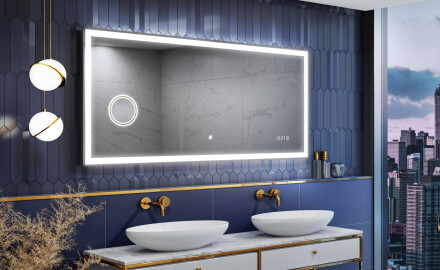 Miroir Avec LED Illumination Salle De Bain - SlimLine L01