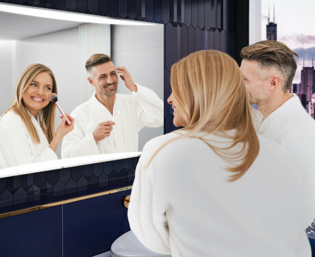 Miroir Avec LED Illumination Salle De Bain - SlimLineL78 #5
