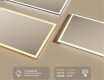 Miroir rectangulaire sur mesure – Illumination LED pour Salle de Bain 120x70cm avec lumière LED froide 7000K, lumière chaude 3000K ou lumière neutre 4500K #3