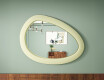 Miroir LED asymétrique avec cadre en MDF L310 #7