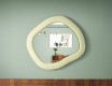 Miroir LED design en MDF de forme géométrique L309 #7