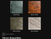 Miroir asymétrique avec texture pierre L298 #2