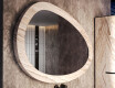 Miroir asymétrique avec texture pierre L298 #4
