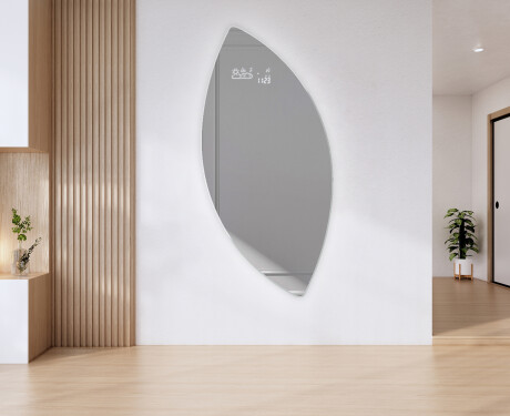 Miroir de salle de bains LED de forme irrégulière L221 #9