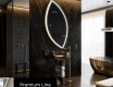 Miroir de salle de bains LED de forme irrégulière L222 #4