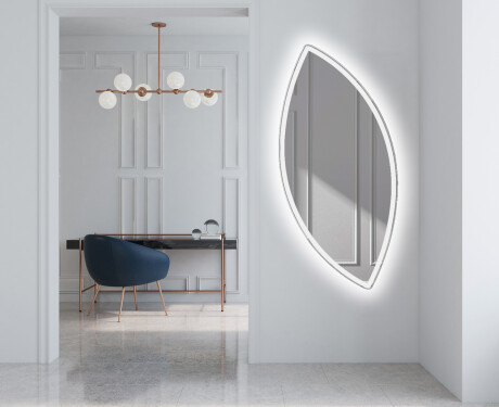 Miroir asymétrique avec lumiere LED L222 #5
