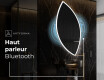 Miroir de salle de bains LED de forme irrégulière L222 #5