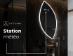 Miroir de salle de bains LED de forme irrégulière L222 #6