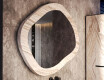 Miroir de salle de bain sur mesure avec cadre en pierre L297 #4