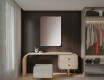 Miroir mural arrondie vertical L202 #2