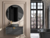 Miroir mural rond L203 #4