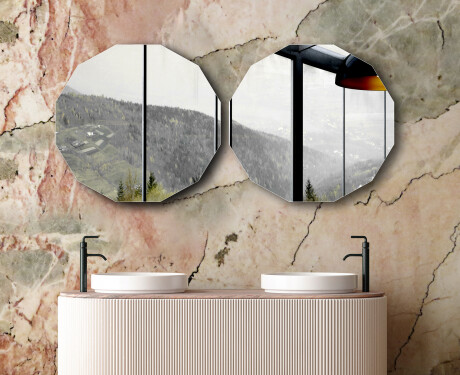 Miroir mural rond L204 #6