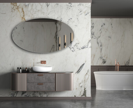 Miroir mural ovales L206 #5