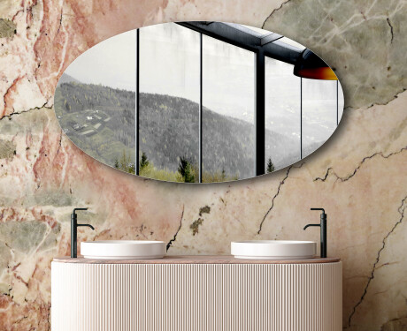 Miroir mural ovales L206 #6