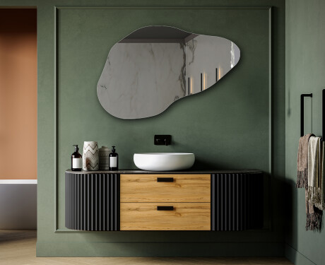 Miroir mural irrégulière L208