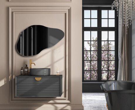 Miroir mural irrégulière L208 #4