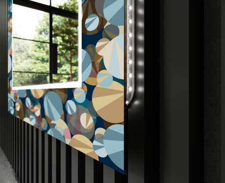 Miroir Décoratif Avec Éclairage LED Pour L'entrée - Ball #11