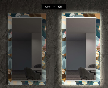 Miroir Décoratif Avec Éclairage LED Pour L'entrée - Ball #7