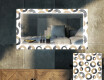 Miroir Décoratif Avec Rétroéclairage LED Pour Le Salon - Donuts #1