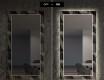 Miroir Décoratif Avec Rétroéclairage LED Pour Le Salon - Dark Wave #7