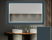 Miroir Décoratif Rétroéclairé Pour La Salle De Bains - Elegant