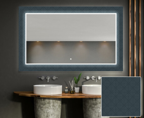Miroir Décoratif Rétroéclairé Pour La Salle De Bains - Elegant