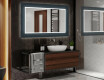 Miroir Décoratif Rétroéclairé Pour La Salle De Bains - Elegant #2