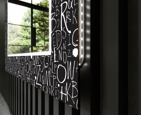 Miroir Décoratif Rétroéclairé Pour La Salle De Bains - Gohtic #11