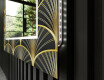 Miroir Décoratif Avec Éclairage LED Pour L'entrée - Art Deco #11