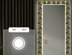 Miroir Décoratif Avec Éclairage LED Pour L'entrée - Art Deco #4