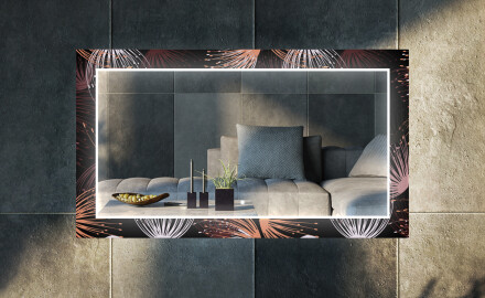 Miroir Décoratif Avec Rétroéclairage LED Pour Le Salon - Dandelion