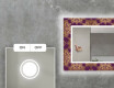 Miroir Décoratif Avec Rétroéclairage LED Pour Le Salon - Gold Mandala #4