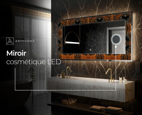 Miroir Décoratif Rétroéclairé Pour - Mosaic Dreams #8
