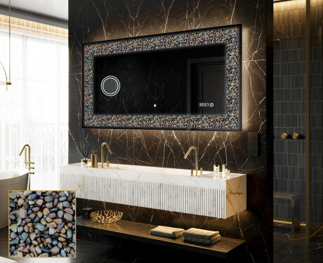 Miroir Décoratif Rétroéclairé Pour - Natural Stones