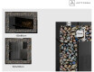 Miroir Décoratif Rétroéclairé Pour - Natural Stones #3