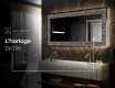 Miroir Décoratif Rétroéclairé Pour - Natural Stones #5