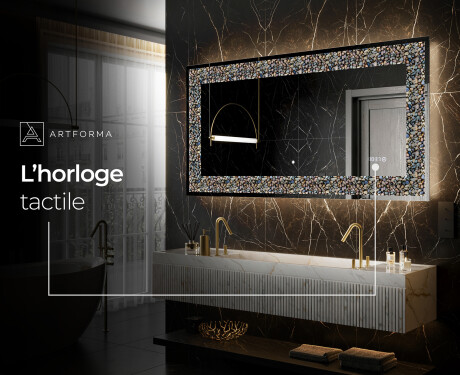 Miroir Décoratif Rétroéclairé Pour - Natural Stones #5