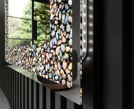 Miroir Décoratif Rétroéclairé Pour - Natural Stones #3