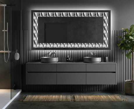 Miroir Décoratif Rétroéclairé Pour - Vintage Vibes #5