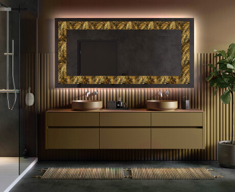 Miroir Décoratif Rétroéclairé Pour - Tropical Paradise #5