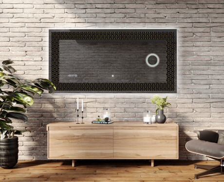 Miroir Décoratif Rétroéclairé Pour - Nordic Charm #5
