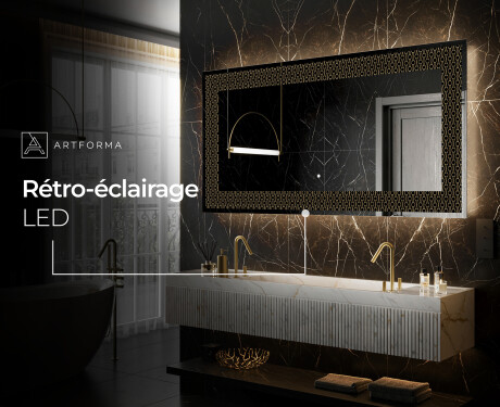 Miroir Décoratif Rétroéclairé Pour - Nordic Charm #9