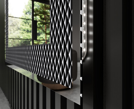 Miroir Décoratif Rétroéclairé Pour - Modern Masterpiece #3