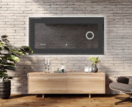 Miroir Décoratif Rétroéclairé Pour - Modern Masterpiece #5