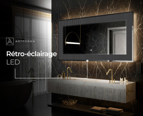 Miroir Décoratif Rétroéclairé Pour - Modern Masterpiece #9
